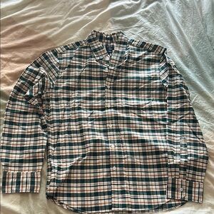 Men's Green Plaid Shirt